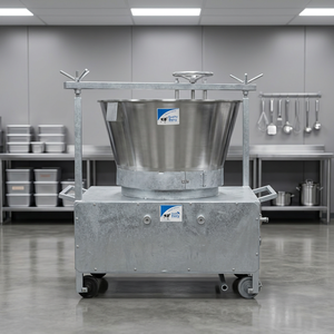 Machine électrique professionnelle inclinable pour la fabrication de Khoya, bouilloire de cuisson de Mawa, mélangeur planétaire alimentaire, chaudière de traitement du lait pour Halwa et confiseries - Product Image 1