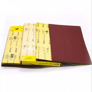 230*280mm húmedo seco óxido de aluminio abrasivos hoja de papel de lija como calidad de papel abrasivo Sia