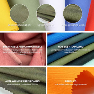 Tessuto di cotone 240gsm tessuto <span class=keywords><strong>Jersey</strong></span> 4% Spandex in cotone 96% 200gsm - Product Image 3