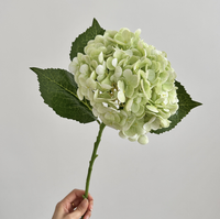 Grande Fleur d'Hydrangea Artificielle 176 cm pour Hôtels, Mariages, Saint-Valentin, Thanksgiving – Décoration Faite Main Longue Durée