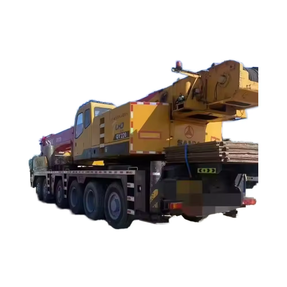 QY220 220 Ton Hydraulic Truck Mobile Crane QAY220 with Core Motor Component