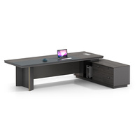 BOBIAO Nouveau mobilier de bureau moderne, panneau simple à assembler, bureau de direction, bureau en forme de L