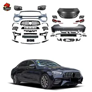 New products E Class W213 E63 2016 year old to new W213 E63 upgrade to E63 A Style Body Kits 2020 year body kit car body parts