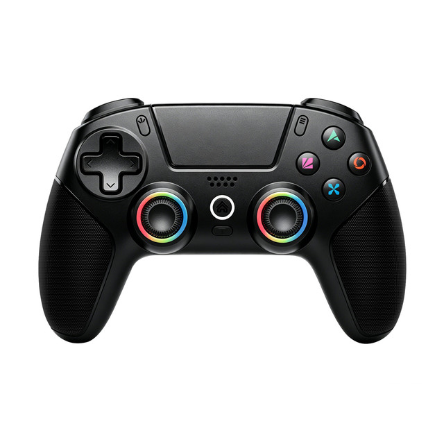New Gaming Controller for PS5-Hall Effect Joystick & Trigger, Built-in Speaker, Turbo & Macro Programming, 3.5mm Audio Jack