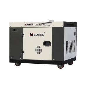 하이언스 DG8500SE 디젤 엔진 발전기, 7kVA 가정용 저소음 발전기 - Product Image 2