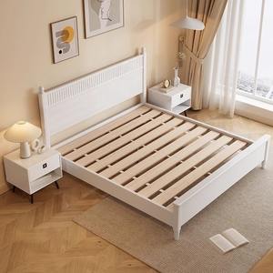 Armoire et commode de lit en bois King Queen Size cadre de lit en bois meubles de chambre meubles de maison ensemble de chambre à coucher - Product Image 6