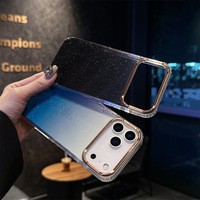 Étui de téléphone magnétique antichoc en TPU plaqué électrolytiquement et peint aux UV de style professionnel avec protection d'appareil photo pour