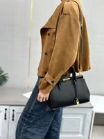Sac à bandoulière de luxe pour femme en PU avec fermeture éclair, capacité moyenne, idéal pour les trajets quotidiens automne/hiver