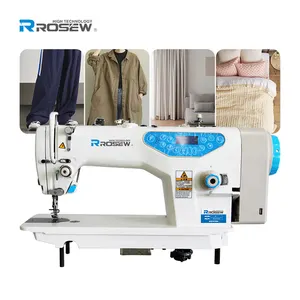 Rosew R5 Computerized Single Needle Lockstitch Sewing Machine Apparel Machinery Sewing