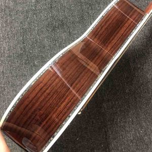 Guitarra acústica de madera de caoba <span class=keywords><strong>AA</strong></span>, cuerpo <span class=keywords><strong>OO</strong></span> personalizado, 39 pulgadas, cuello, una unidad - Product Image 2