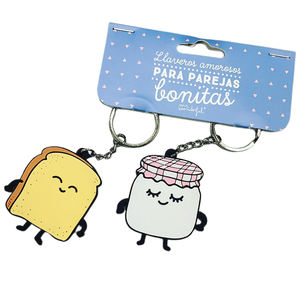 พวงกุญแจโลหะผสมสังกะสีลายการ์ตูนน่ารักแบบกำหนดเอง ชุบทอง ดีไซน์เคลือบ 3 มิติ/2 มิติ น้ำหนักเบา แข็ง/อ่อน สำหรับ - Product Image 3