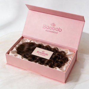 Scatola Rigida Pieghevole Magnetica in Stile Moderno con Goffratura/Debossing per E-commerce, Confezione Regalo Magnetica di Lusso per Parrucche e Prodotti di Bellezza - Product Image 1
