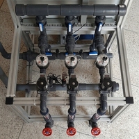 Transmetteur automatique de pH et d'EC pour hydroponie, 0-14pH, 0-20mS/cm, plage d'EC, 0 à 50 degrés Celsius, RS485 Modbus, pour serre et aquaponie