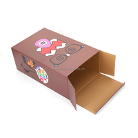 Boîte-cadeau d'entreprise avec logo personnalisé Emballage en carton ondulé avec feuille UV Advantage Spécifications