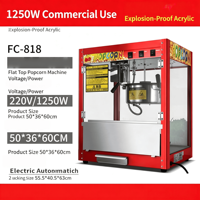 Machine à Popcorn Commerciale Robuste pour Food Truck et Événements de Fête Foraine