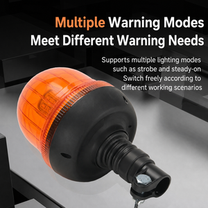 <span class=keywords><strong>Baliza</strong></span> LED Impermeable IP65 Flexible con Montaje de Tornillo DIN Multiflujo para Tractor 12-24V Luz de Tráfico - Product Image 5