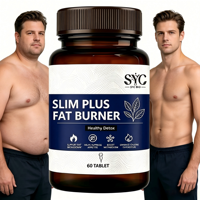 Brûleur de Graisse Slim Plus Marque Blanche OEM Formule Personnalisée pour Coupe-Faim Détox Sain Stimulant du Métabolisme