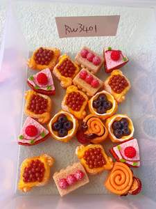 Boîtes à surprises en résine, accessoires alimentaires, artisanat pour la maison, décoration, sacs à surprises pour gâteaux, cadeaux aléatoires - Product Image 2