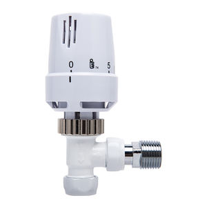 Tête thermostatique <span class=keywords><strong>de</strong></span> contrôle <span class=keywords><strong>de</strong></span> température en laiton pour vanne <span class=keywords><strong>de</strong></span> <span class=keywords><strong>radiateur</strong></span> TRV blanc <span class=keywords><strong>de</strong></span> chauffage par le sol avec EN215 - Product Image 3