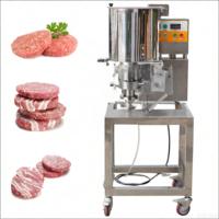 Machine automatique Dezoton pour nuggets de poulet et galettes de viande, haute capacité, 2100 pièces par heure, équipement de formage de viande pour usine alimentaire