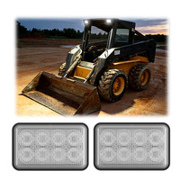 Lumière de travail LED rectangulaire industrielle Emark 3x5 pouces 40W pour New Holland 9829523