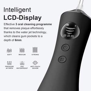 Irrigador Bucal Portátil Inalámbrico de 300ml IPX7 para Limpieza Dental, Uso Doméstico y de Viaje, Venta al Por Mayor con Molde Privado - Product Image 6
