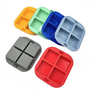 Accesorios <span class=keywords><strong>para</strong></span> freidora <span class=keywords><strong>de</strong></span> aire, utensilios <span class=keywords><strong>de</strong></span> repostería, <span class=keywords><strong>molde</strong></span> <span class=keywords><strong>de</strong></span> <span class=keywords><strong>silicona</strong></span> antiadherente resistente al calor con asas, redondo, gris, kit. - Product Image 4