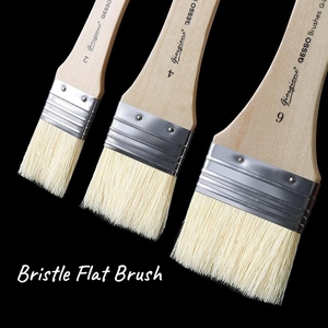 Pinceaux plats professionnels Paul Cézanne, 3 pièces, pinceaux en nylon pour <span class=keywords><strong>peinture</strong></span> artistique, <span class=keywords><strong>dessin</strong></span>, huile, gouache, acrylique - Product Image 2