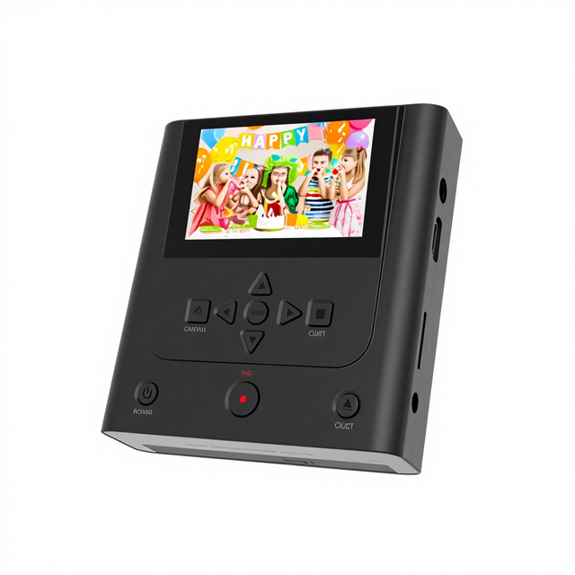 4.3 Inch Portable for Dvd Digital Recorder and VHS Media Player with Voice Recorder for Home Use