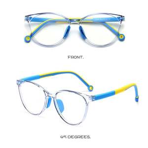 Lunettes anti-lumière bleue pour enfants, garçons et filles, avec logo personnalisé 2025, pour jeux sur ordinateur, monture TR90, bloquant les rayons bleus - Product Image 3