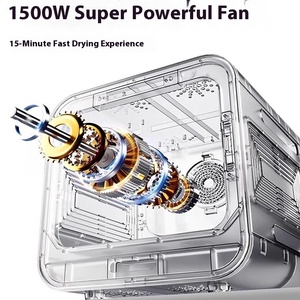 Ingrosso scatola di asciugatura intelligente diretta per animali domestici macchina automatica per asciugatura a velocità silenziosa scatola per cani di grandi dimensioni - Product Image 6