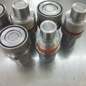 Type à haute pression de <span class=keywords><strong>VEP</strong></span> verrouillé par fil plat de visage accouplements rapides hydrauliques avec la fonction stable - Product Image 2