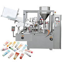 Machine de remplissage de pâte avec remplisseur de tubes et machine de scellage automatique pour tubes souples en plastique, produits cosmétiques et produits chimiques quotidiens