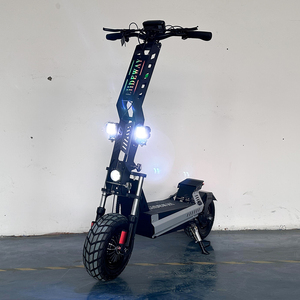 Monopattino Elettrico Pieghevole da 11 Pollici con Sedile per Fuoristrada Veloce - Product Image 2