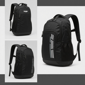 Sac à dos d'école décontracté de grande capacité avec logo personnalisé, nouveau style, ceinture à coussin d'air pour les voyages, les sports d'équipe, le basketball - Product Image 5