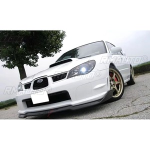 Front Bumper Cover Compatible with Subaru Impreza 2006-2007 Body Kit Front Diffuser <b>Splitter</b> Lip Car Accessories - Product Image 4