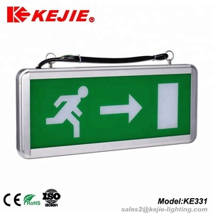2019 Kejie TUV doble lado final led montado de <span class=keywords><strong>señal</strong></span> de <span class=keywords><strong>salida</strong></span> de luz de <span class=keywords><strong>emergencia</strong></span> - Product Image 5