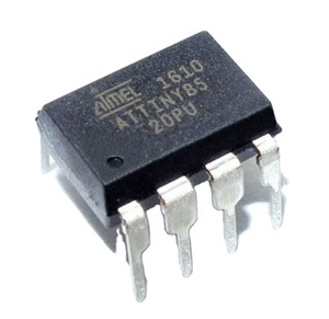 ชิปใหม่ของแท้ไมโครคอนโทรลเลอร์ MCU <span class=keywords><strong>ATTINY85</strong></span>-20PU <span class=keywords><strong>ATTINY85</strong></span> DIP-8 - Product Image 1