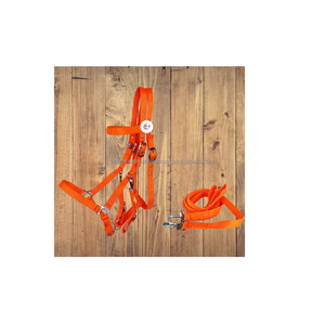 Brida de nailon ecuestre de calidad superior para montar a caballo con logotipo personalizado disponible en todos los colores - Product Image 1