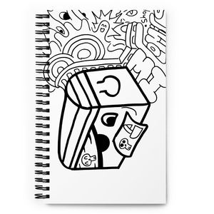 # Quaderno a Spirale per Schizzi PiRate da 40 Pagine - Product Image 1