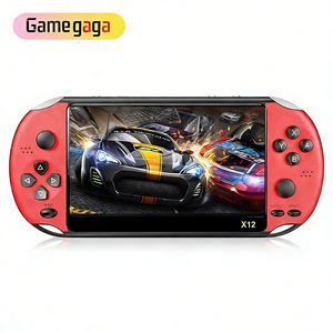 เครื่องเล่นเกมพกพา X X12 หน้าจอ TFT 5.1 นิ้ว พร้อมเกมคลาสสิกในตัวกว่า 3000 เกม รองรับ 12 อีมูเลเตอร์ ช่องต่อ AV เครื่องเล่นวิดีโอเกมย้อนยุคแบบพกพา - Product Image 5