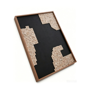 Wood <b>Wall</b> <b>Art</b> Painting Canvas Textured Abstract Still Life Decorative <b>Arts</b> for Home Hotel Decor Commercial Decoration - Product Image 2