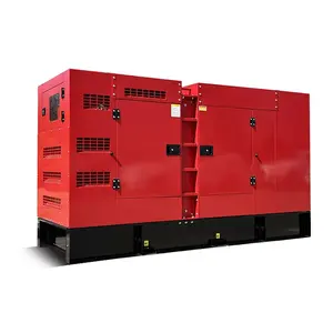 Onderhoudsvrije Stille 125kva 150kva 165kva Dieselgenerator Aangedreven Door Cummins 180kva 200kva 220kva Generator Prijs