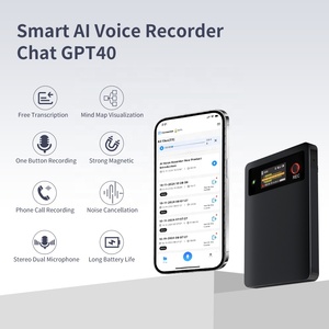 AI Notetaker Voice Recorder <span class=keywords><strong>APP</strong></span> di controllo supporto <span class=keywords><strong>per</strong></span> la riduzione del rumore in lingua 104 dispositivo di registrazione Audio con riproduzione <span class=keywords><strong>per</strong></span> chiamate telefoniche - Product Image 2