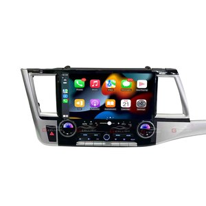 12.6-inch cho Toyota Highlander 2015 2021 <span class=keywords><strong>Android</strong></span> đài phát thanh xe với DSP video đa phương tiện Máy nghe nhạc GPS navigation Carplay - Product Image 1