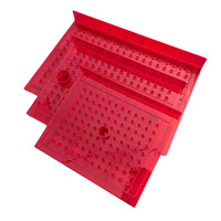 Boîte anti-goutte en plastique pour aquarium, bac de récupération des eaux usées, système de filtration inférieure avec séparation sec-humide pour la filtration des aquariums