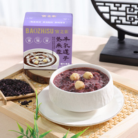 Healthy Naturally Milk Lotus Seed with Purple Rice Dessert Instant for Adults & Children Cantonese Sweet Soup OEM ODM No Cook