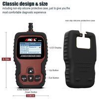 Escáner OBDII OBD2 Ancel JP700, Herramienta de Diagnóstico para Autos Japoneses, Lector de Códigos, Verificador de Motor para Toyota Nissan, Herramientas de Diagnóstico JP700