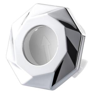 Cubierta de desagüe de cerámica Yu Jian, blanca, con cierre automático y a prueba de olores, para tanque de inodoro - Product Image 2
