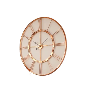 Reloj de pared con forma de círculo hueco de último diseño, Color dorado, decoración de lujo para el hogar, reloj de pared, movimiento de cuarzo hecho a mano - Product Image 2